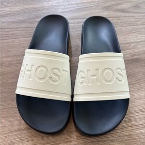 Ghost Golf Club Slides 1.0 - Men’s 11 Women’s 12.5 Navy & White NWOT